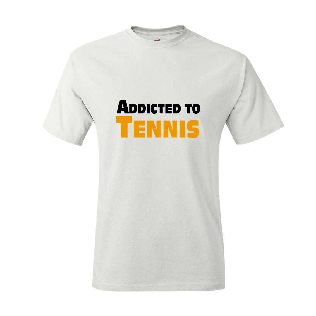 Addicted To Tennis T-Shirt - Image 3