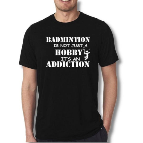 BADMINTON ADDICTION T-SHIRT - Image 4