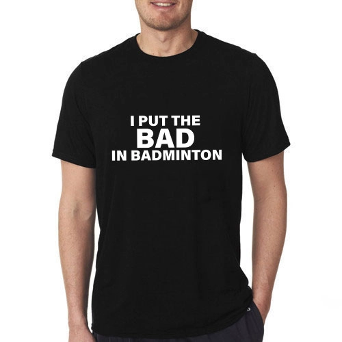 BADMINTON BAD BOY COTTON TSHIRT