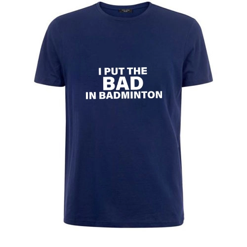 BADMINTON BAD BOY COTTON TSHIRT - Image 2