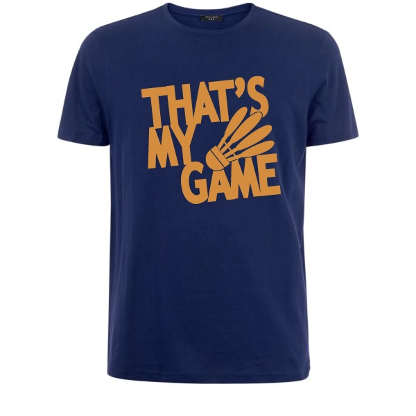 BADMINTON IS MY GAME T-SHIRT - Image 3