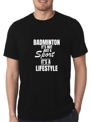 Badminton Lifestyle Cotton T-Shirt