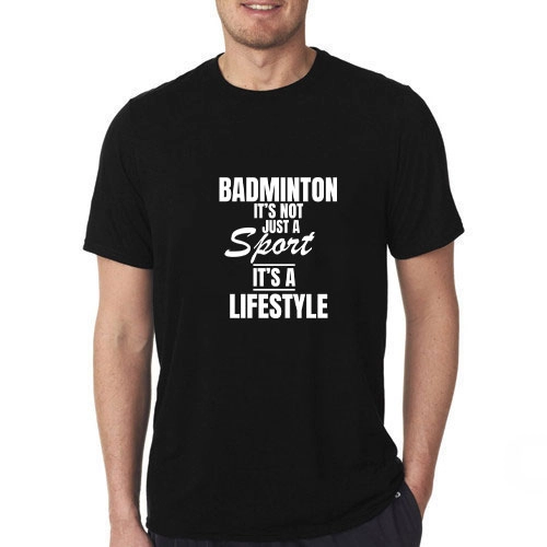 Badminton Lifestyle Cotton T-Shirt