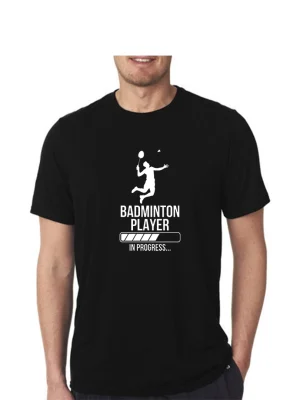 Badminton Player In Making T-Shirt