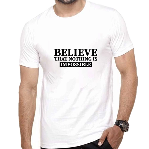 Believe Nothing Is Impossible T-shirt - Image 3