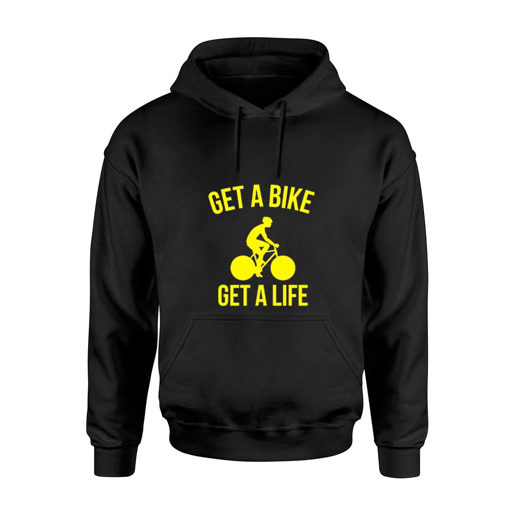 BIKE IS LIFE CYCLING HOODIE - Image 2