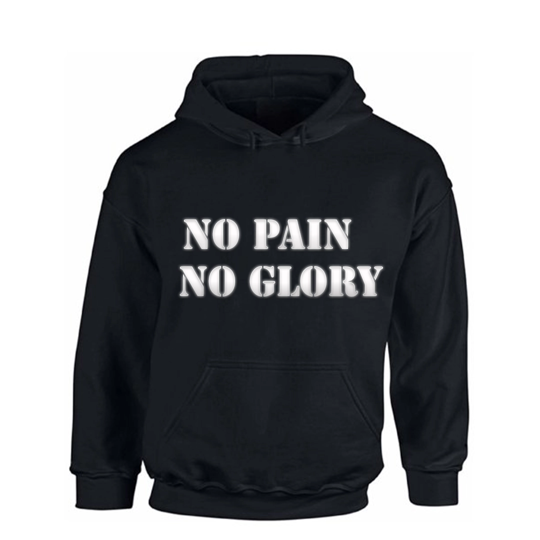 No Pain No Glory Winter Hoodie - Image 3