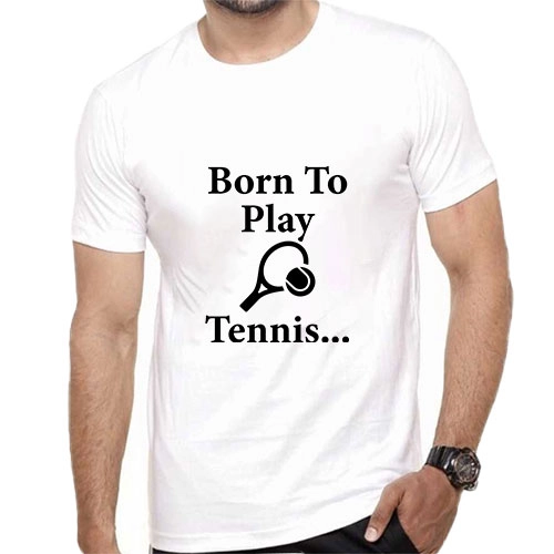 Born To Play Tennis T-Shirt - Image 3