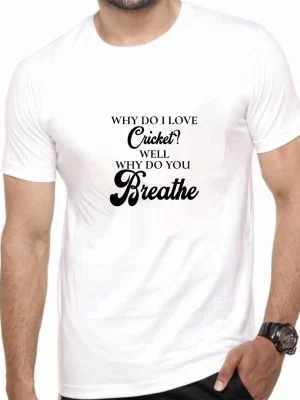 Breathe Cricket Fan T-Shirts