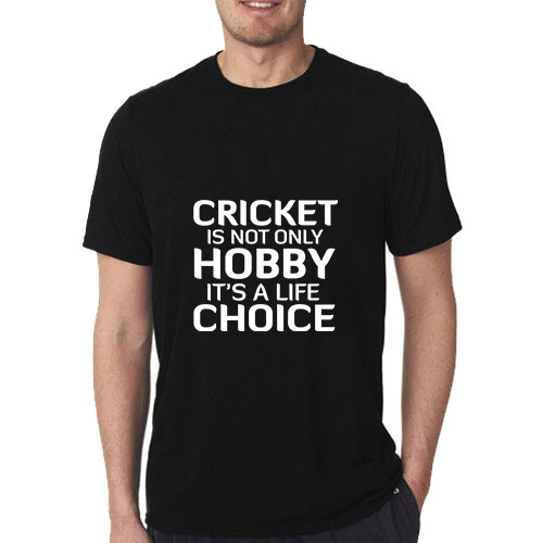 Cricket is life Choice T-shirt