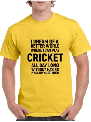 Cricket And Sanity T-Shirt