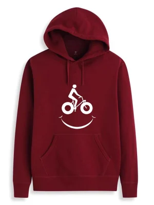 CYCLING SMILEY HOODIE