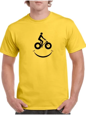 Cycling Smiley T-Shirt