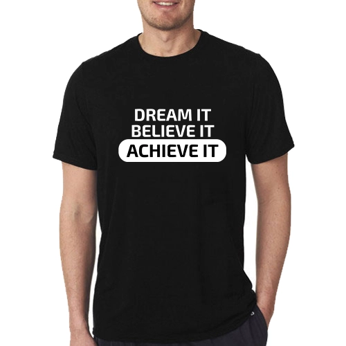 Dream Believe And Achieve T-shirt - Image 3