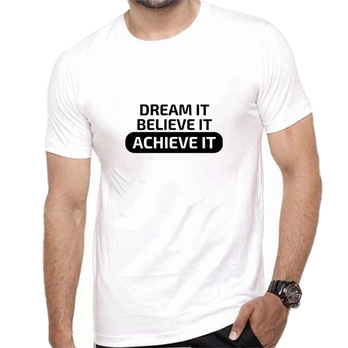 Dream Believe And Achieve T-shirt - Image 2