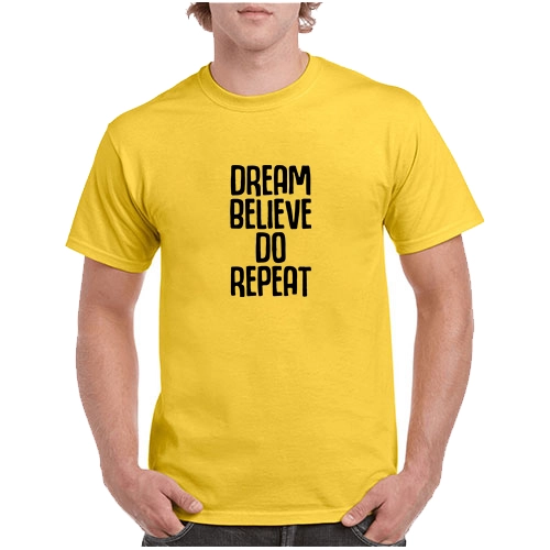 Dream Believe Do Repeat T-shirt - Image 2