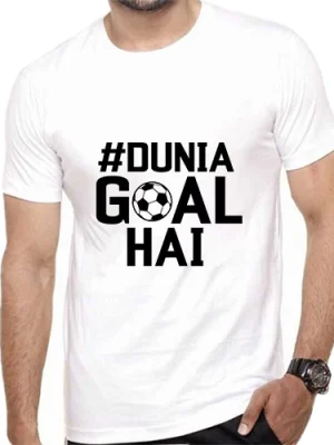 Duniya GOAL hai T-shirt
