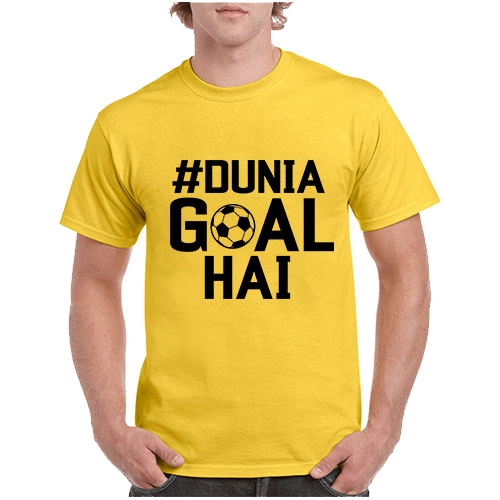 Duniya GOAL hai T-shirt - Image 4