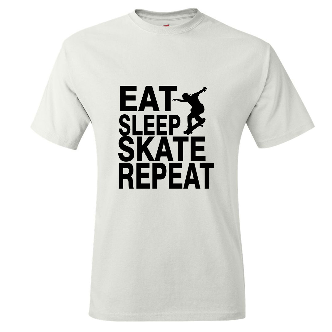 Eat Sleep Skate Repeat T-shirt