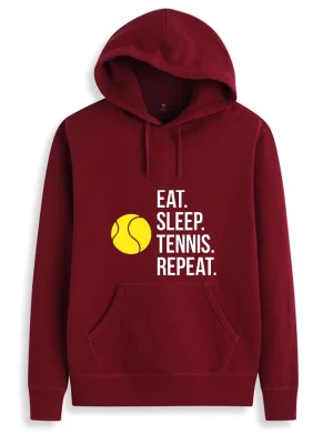 Eat Sleep Repeat Tennis Hoodie