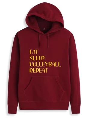 Eat Sleep Volleyball Hoodie