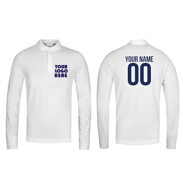 Customize Full Sleeve Cricket Jersey – With Your Logo, Name and Number