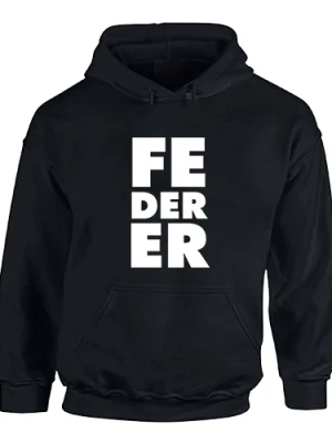 FEDERER Font Hoodie