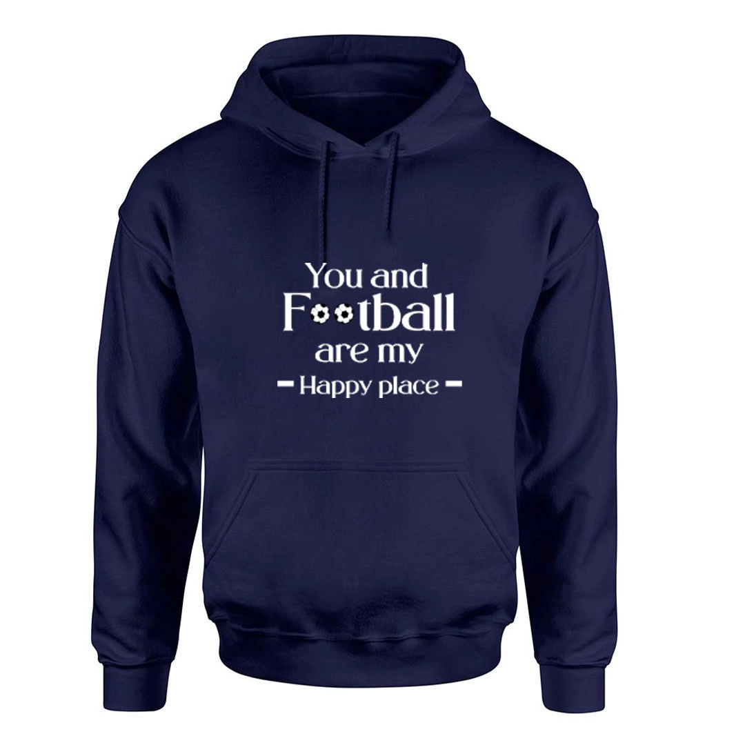 Football Makes Me Happy Hoodie