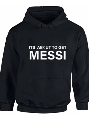 Football Messi winter hoodie