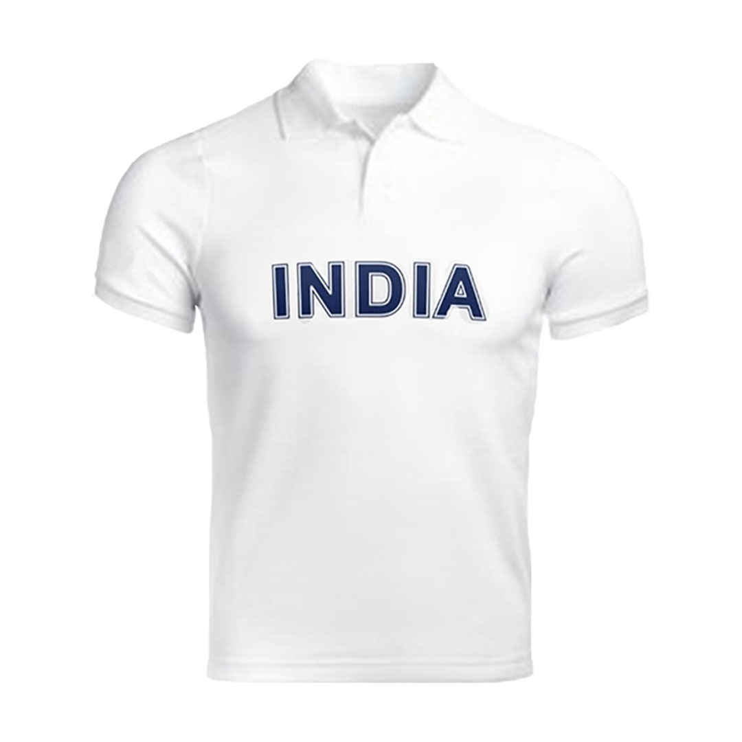 Cricket White Half Sleeve Jersey - Image 2