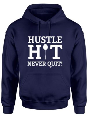 Hustle Hit Badminton Hoodie