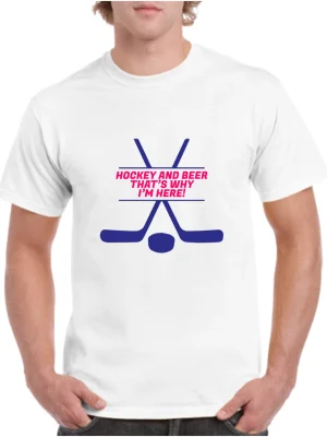 Hockey & Beer T-shirt