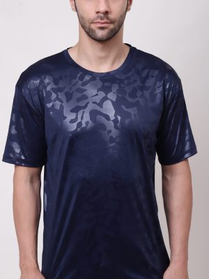 Navy Blue Camo Army T-shirt
