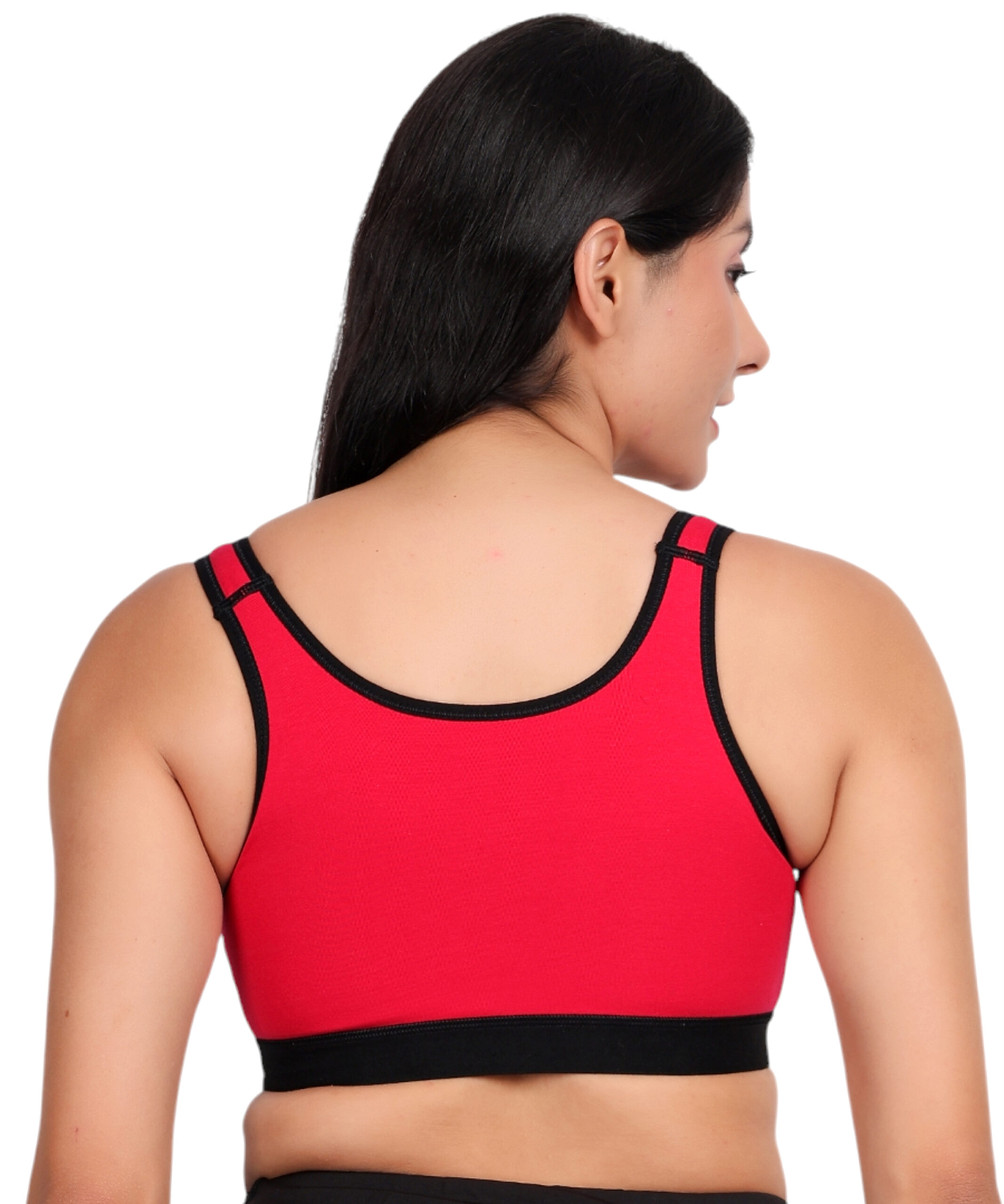 Fuschia Cotton Sports Top - Image 2