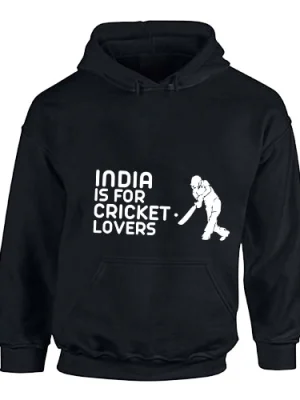 Indians Love Cricket Hoodie