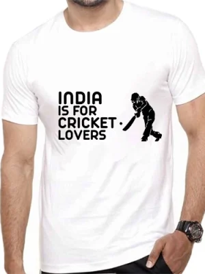 INDIANS LOVE CRICKET T-SHIRT