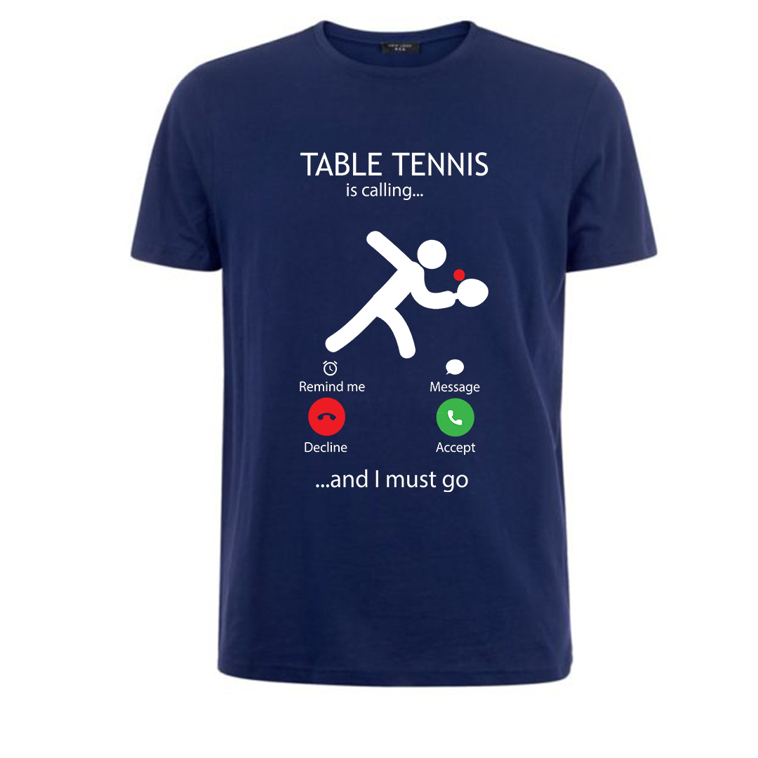Table Tennis Calling T-Shirt