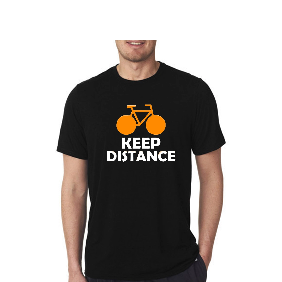 Keep Distance Cycling T-Shirt - Image 2