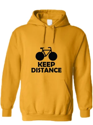 Cycling Keep Distance Hoodie