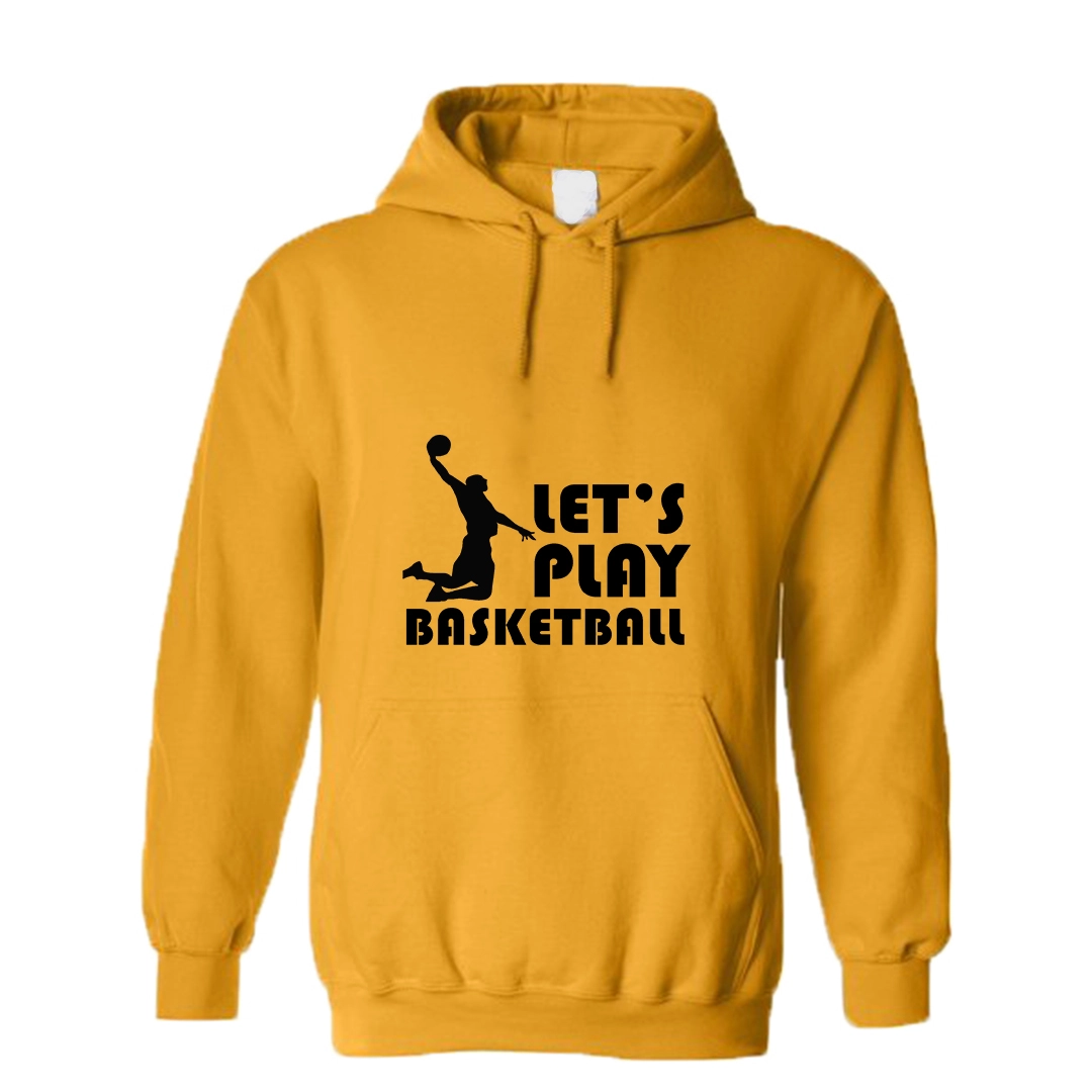 Let's Play Basketball Hoodie