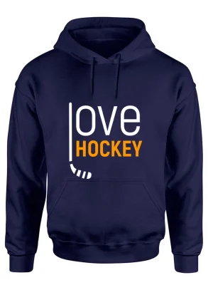 Love Hockey Hoodie
