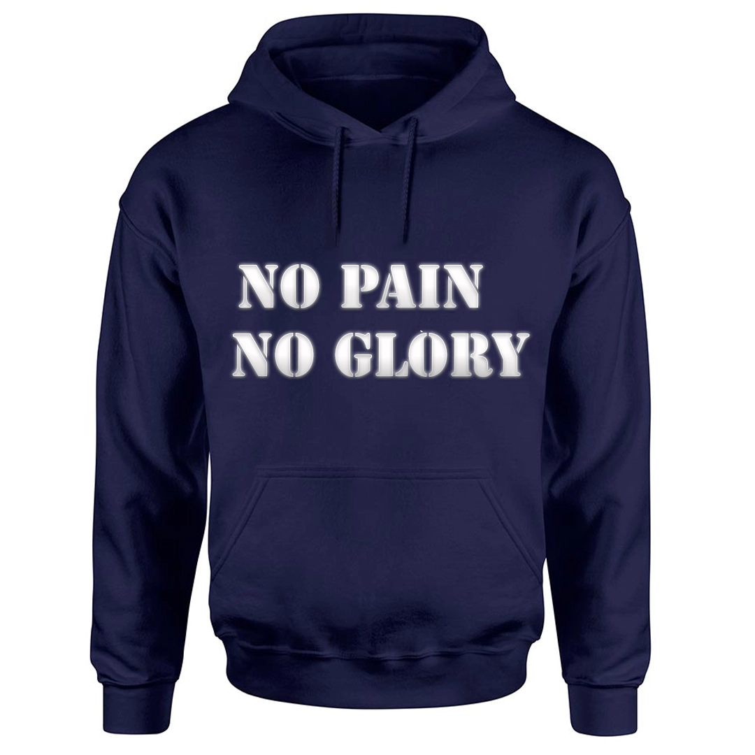 No Pain No Glory Winter Hoodie - Image 2