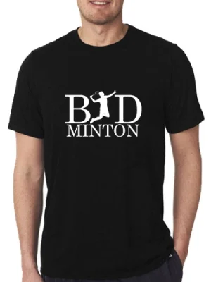 PLAY BADMINTON COTTON T-SHIRT