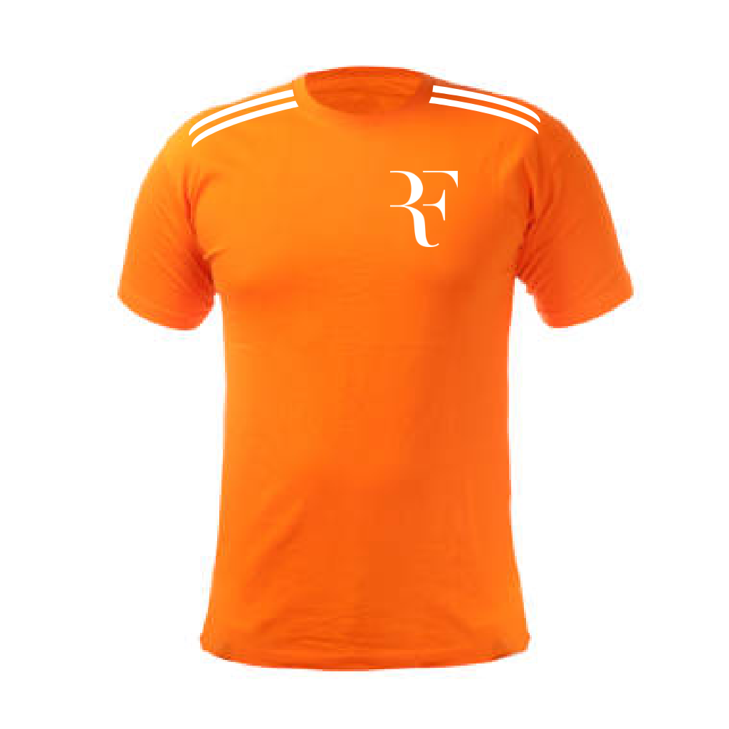 RF Logo Orange Half Sleeve Jersey