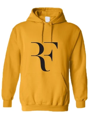 Roger Federed RF Logo Winter Hoodie
