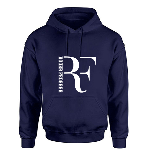 Roger Federer RF Logo Winter Hoodie