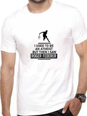 Roger Federer as Religion T-shirt