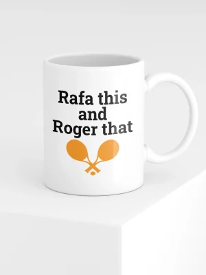 Roger This Rafa That Coffee Mug