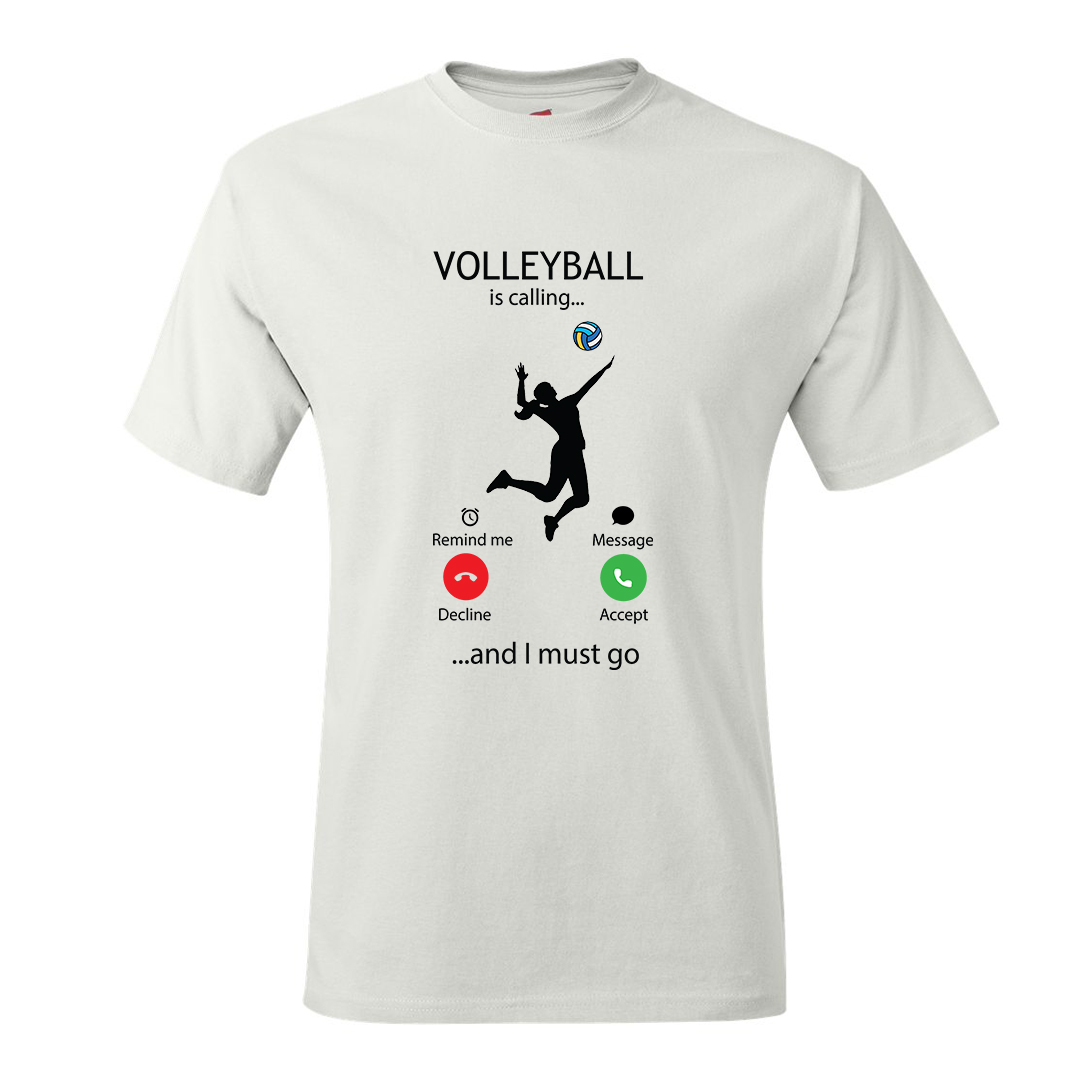 Volleyball Calling T-shirt - Image 3