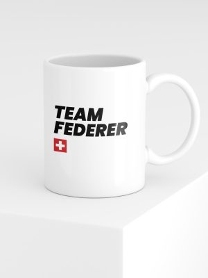 Team Federer White Coffee Mug